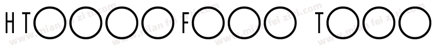 H Total Fine   Test Light Italic字体转换